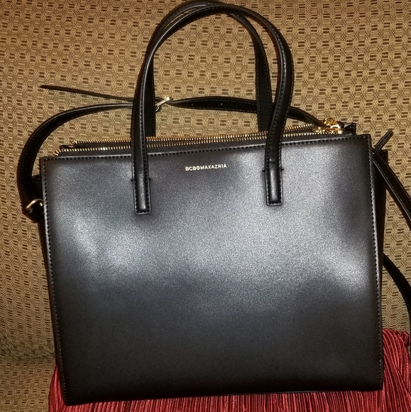 NWOT BCBGMAXAZRIA Marcelina Leather Tote - Picture 6 of 8